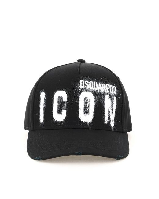 DSquared² Cotton 'icon Spray' Baseball 