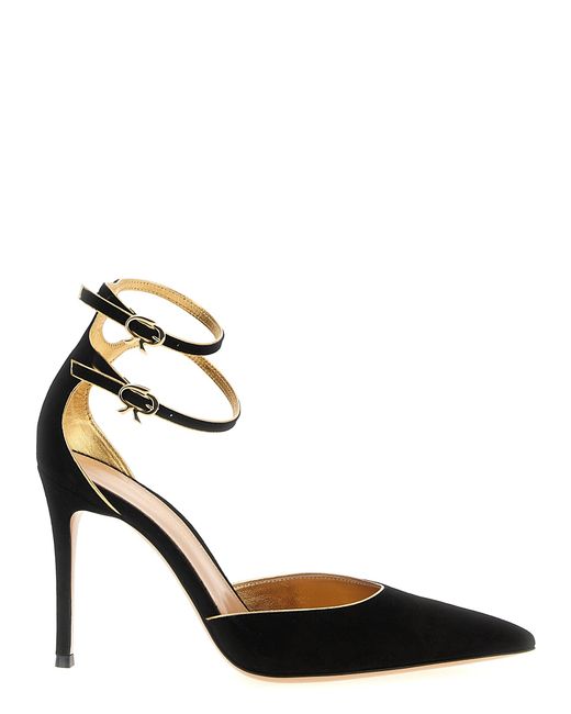 Gianvito Rossi Metallic 'Ivette' Pumps