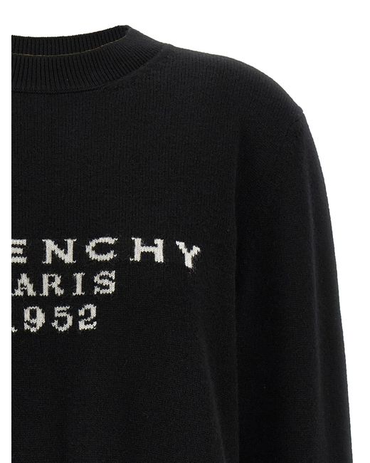 Givenchy Black Paris 1952' Sweater