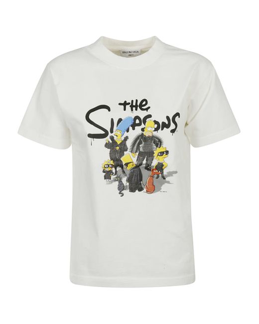 balenciaga simpsons tshirt