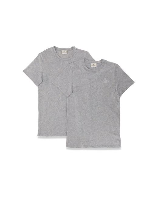 Vivienne Westwood Gray Pack Of Two T-Shirts for men