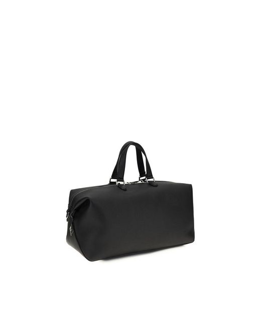 Fendi Black Calf Leather Bos Taurus Luggage And Travel for men