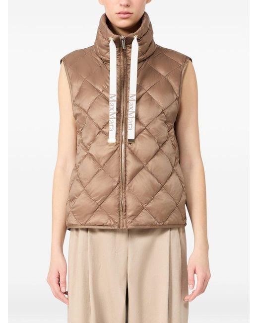 Max Mara Natural Padded Vest