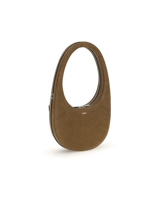 Coperni Brown Calf Leather Bos Taurus Shoulder Bag