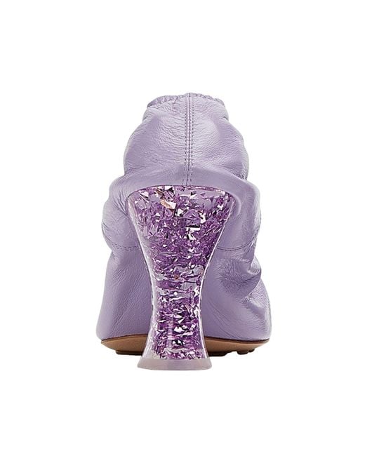 Bottega Veneta Purple Almond 75Mm Pumps