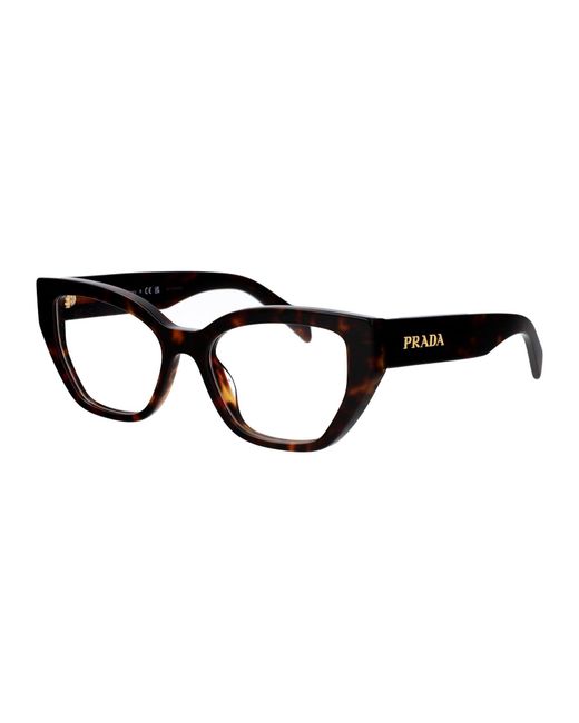 Prada Brown Root Tortoise Acetate Glasses