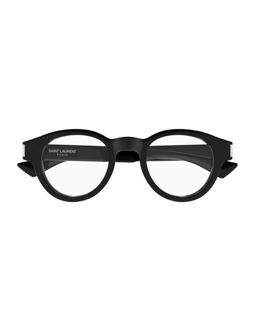 Saint Laurent Black Sl 792 Linea Corner Angle Eyeglasses