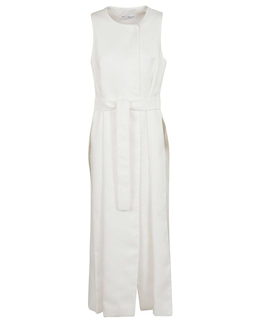 Max Mara White Aureo Dress