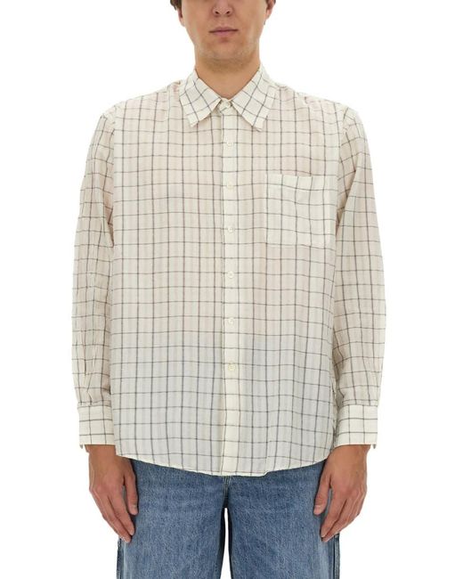 Our Legacy White Above Shirt for men