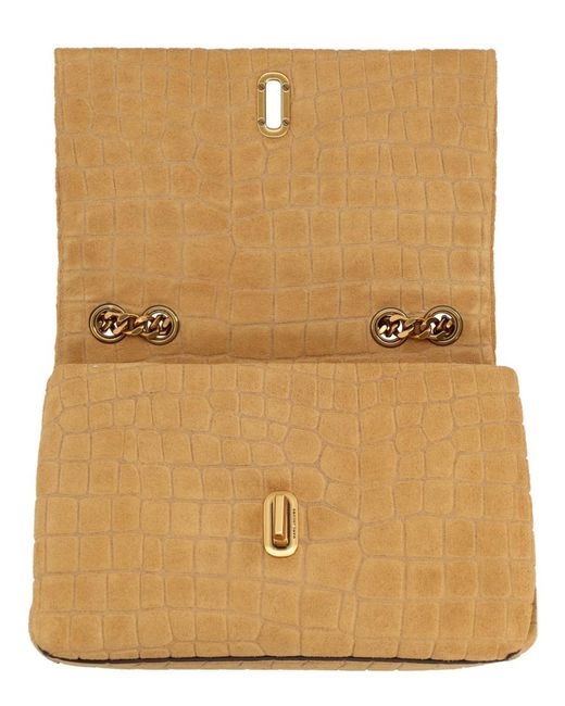 Marc Jacobs Natural Shoulder Bag Slim Dual Cow Leather