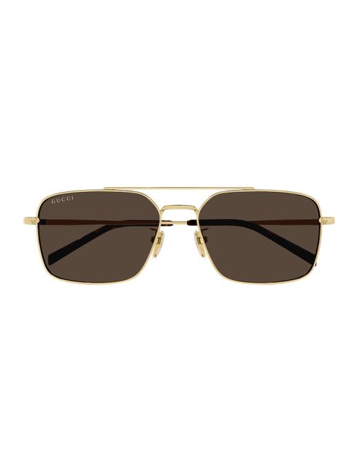 Lineas Gucci Gucci Gg1957Sa Linea Institutional Logo Sunglasses in Brown for Men ...