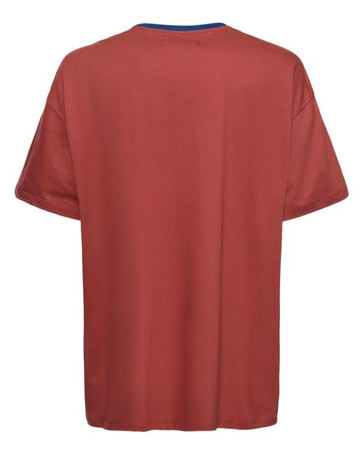 Vivienne Westwood Orange Kiss Cotton T-shirt for men