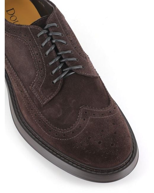 Doucal's Brown Brogue for men