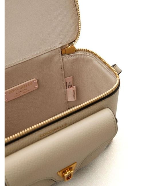 Coccinelle Metallic Crossbody Bag Grained Leather Crossbody-Bags