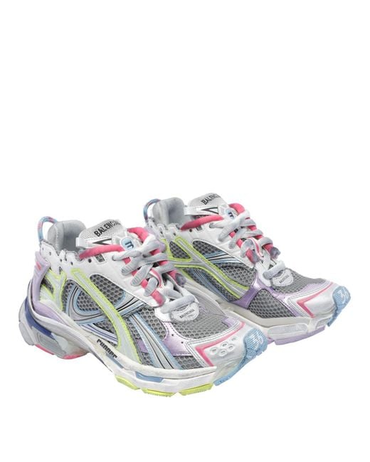 Balenciaga Blue Runner Multicoloured Trainer