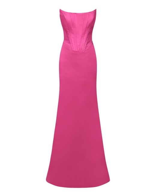 GIUSEPPE DI MORABITO Pink Viscose Long Dress