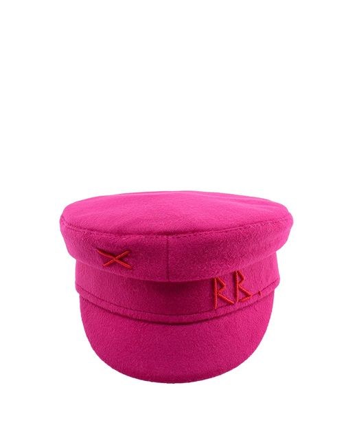 Ruslan Baginskiy Wool Hat in Beige Womens Hats Ruslan Baginskiy Hats Pink 