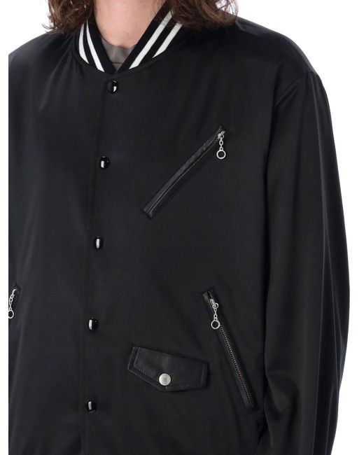 Undercover Black Varsity Jacket for men