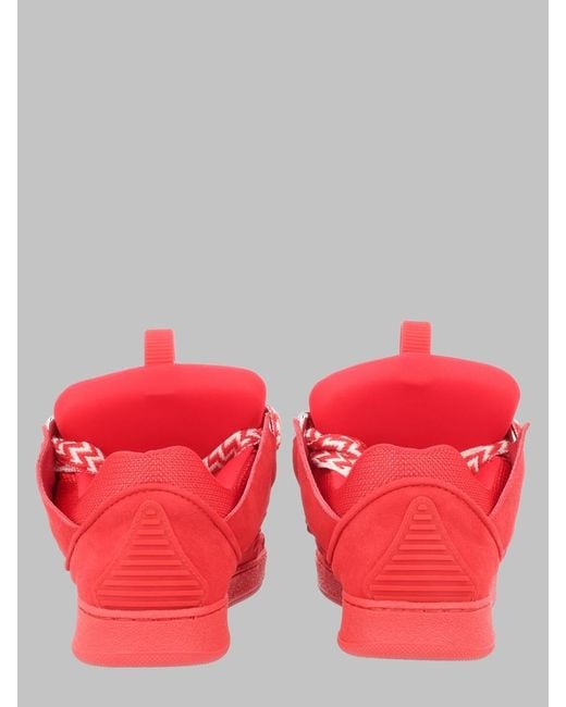 Lanvin Red Trainers Leather Insole