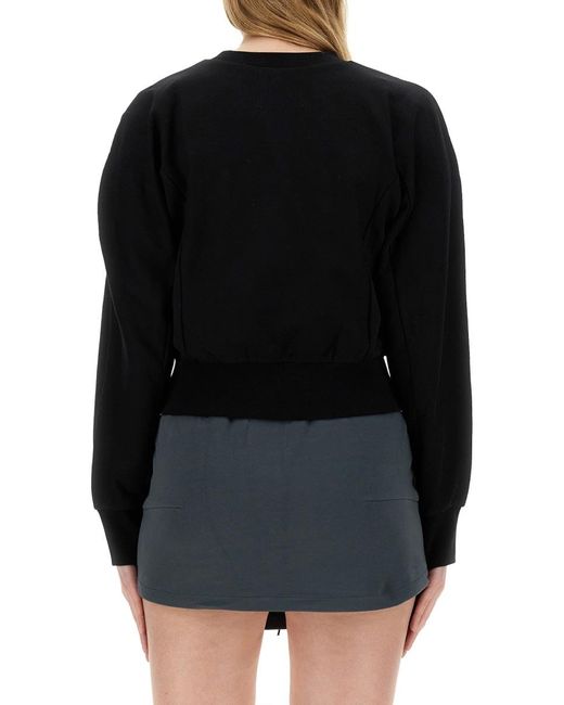 Vivienne Westwood Black Sweatshirt "Cynthia"