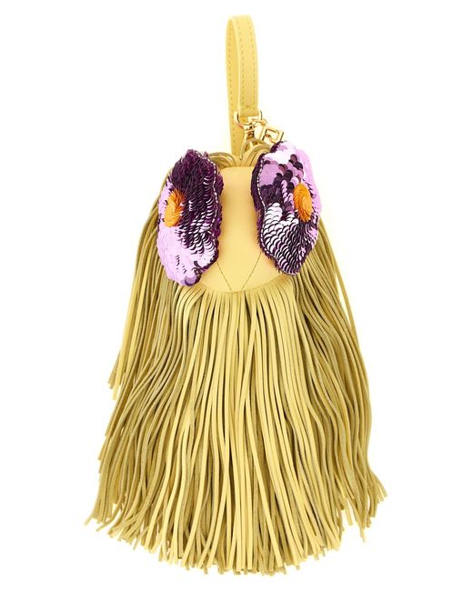 Fendi Metallic 'Bag Bugs' Charm