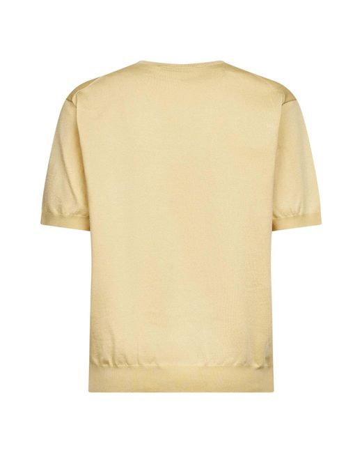 Prada Natural Cotton And Silk Sweater