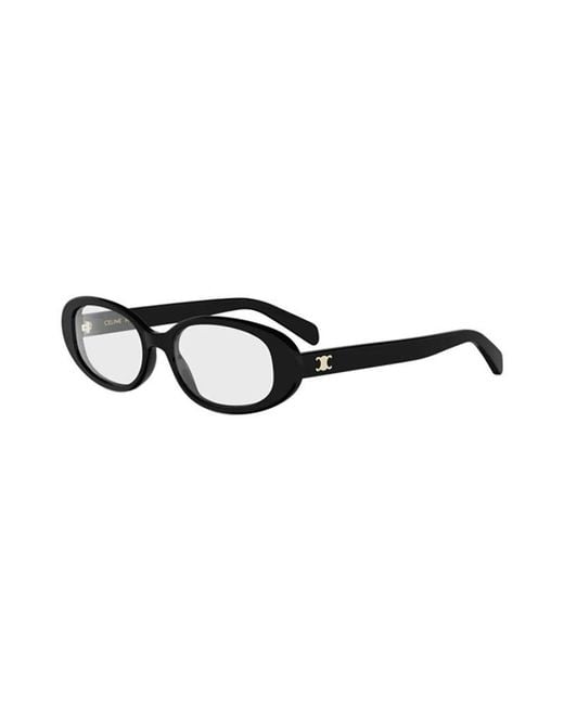 Céline Black Optical Frames Acetate Eyewear Optical-Frames