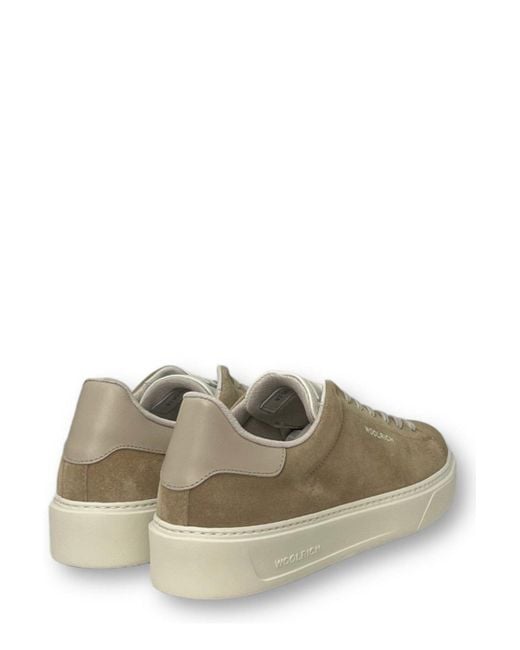 Woolrich Green Classic Court Low-top Sneakers