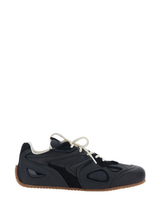 Axel Arigato Black Sneaker Slow Runner With Insert Design And Grooved Sole for men