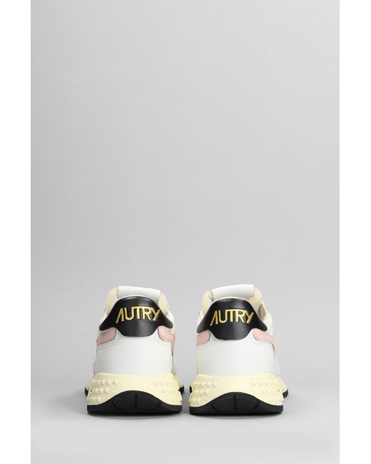 Autry White Reelwind Low Sneakers