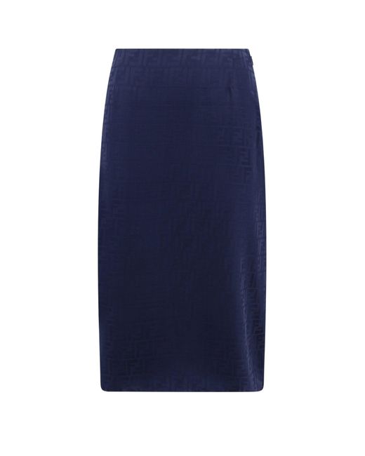 Fendi Blue Skirt
