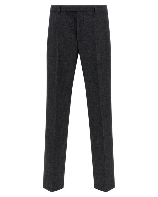 Gucci Black Mouliné Pants for men