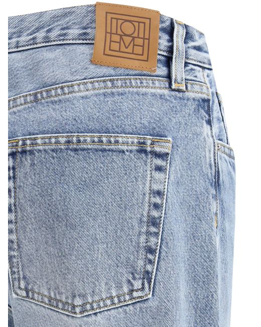 Totême Blue Jeans Twisted Seam Cotton