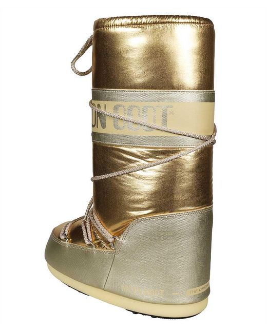 Moon Boot Snow Boots in Natural | Lyst