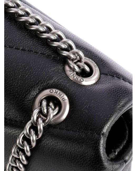 Pinko Black Crossbody Bag Crossbody-Bags