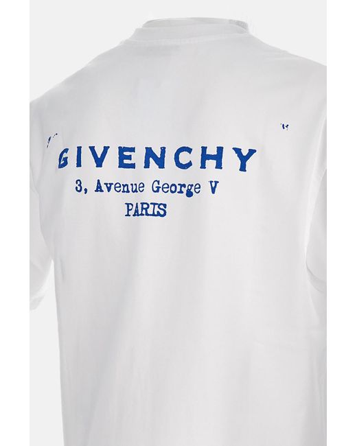 Givenchy White T-Shirt for men