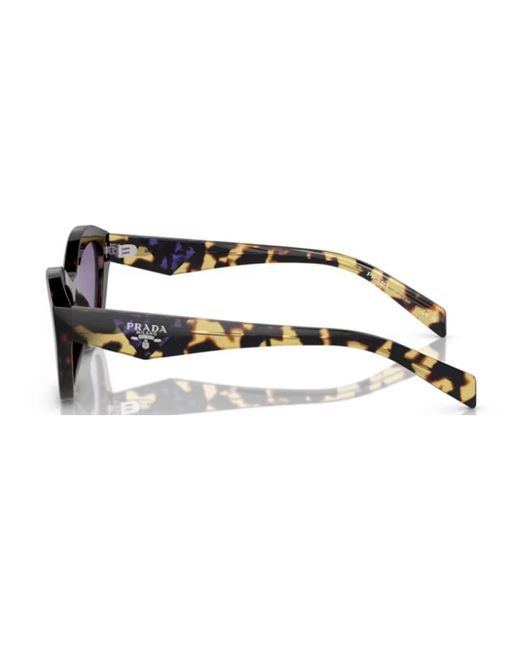 Prada Brown Pra02S 17N50B Acetate Occhiali Sole