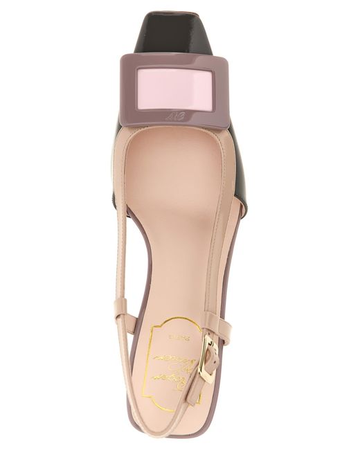 パンプス ROGER VIVIER LACQUERED' SLINGBACK Roger Vivier 'lacquered' Slingback | italist