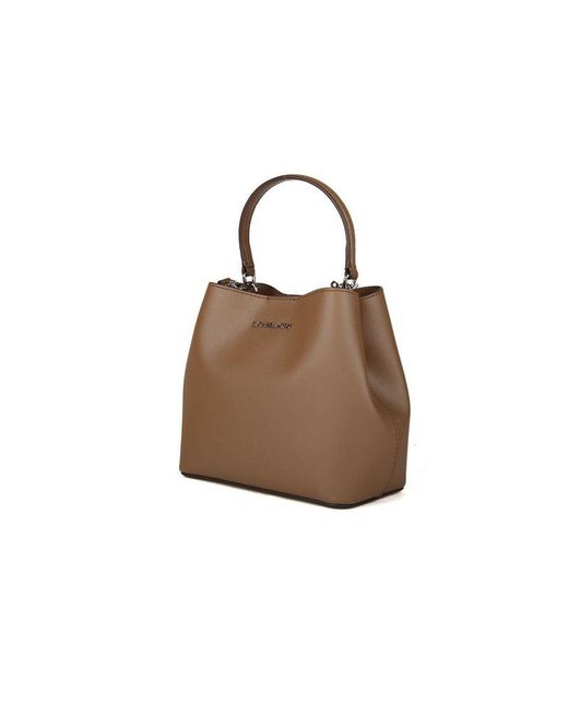 Michael Kors Brown Crossbody Bag 88.Coated Canvas Crossbody-Bags
