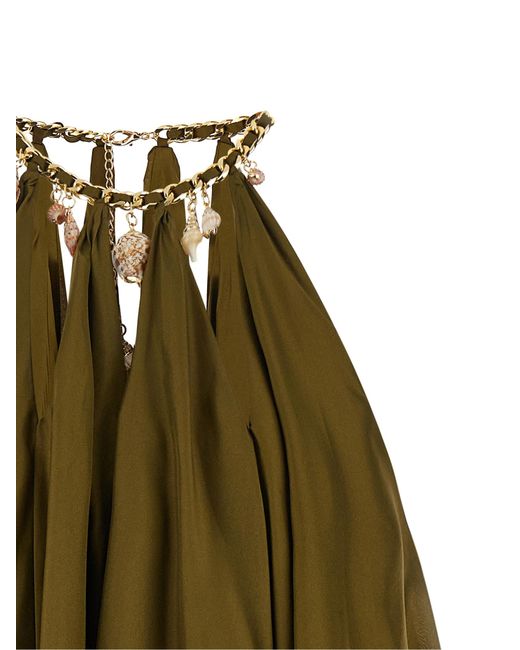 Zimmermann Green Silk Blouse
