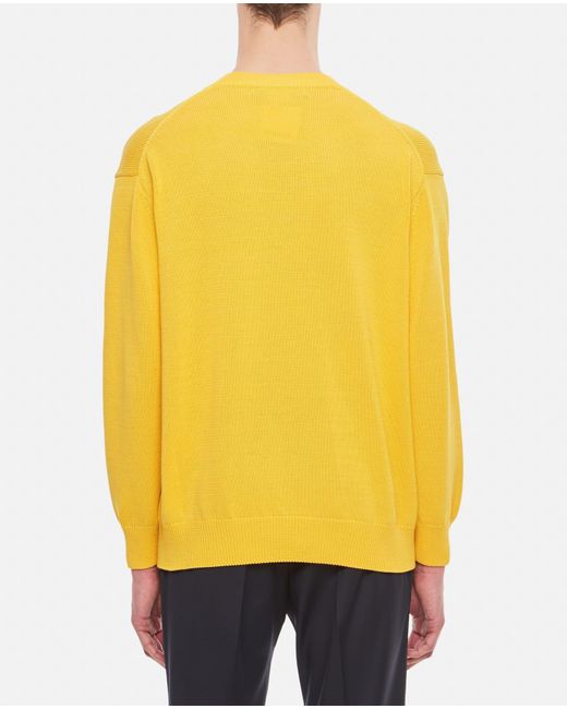 Junya Watanabe Printed Crewneck Sweatshirt in Metallic for Men | Lyst