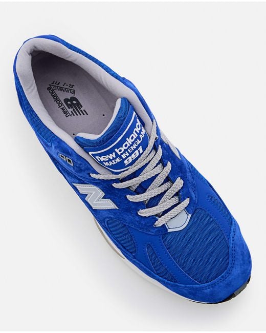 New Balance Blue 991 Sneakers Made for men