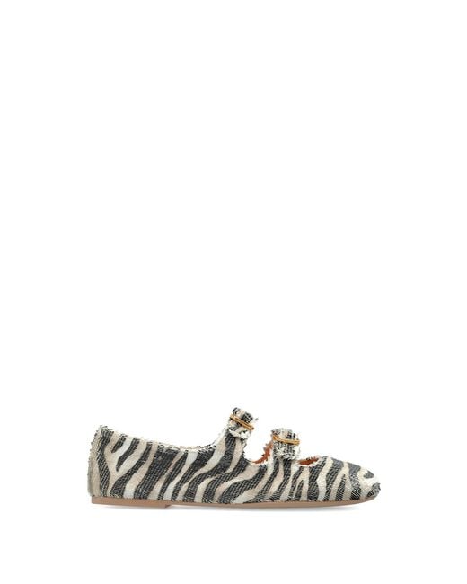 Agl Attilio Giusti Leombruni White Flat Shoes Pelle