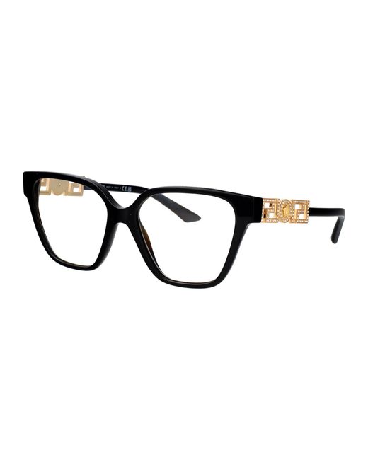 Versace Black Acetate Glasses