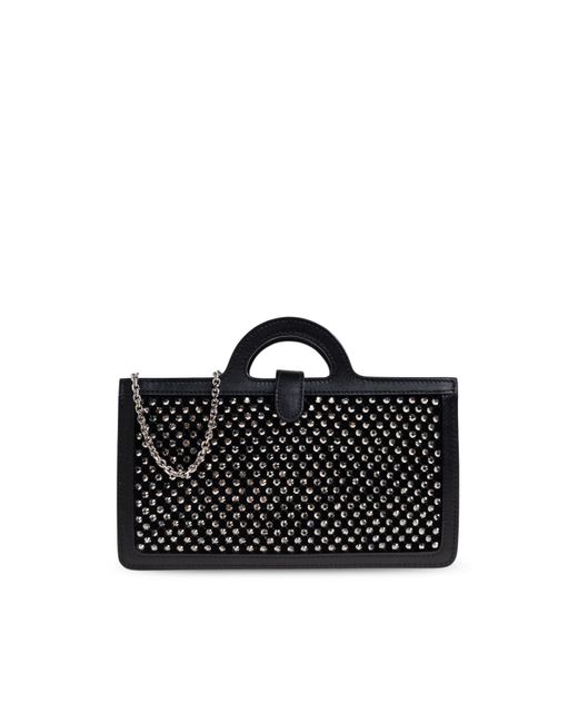 Marni Black Wallet On A Chain