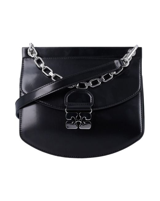 Ganni Black Apo G Crossbody