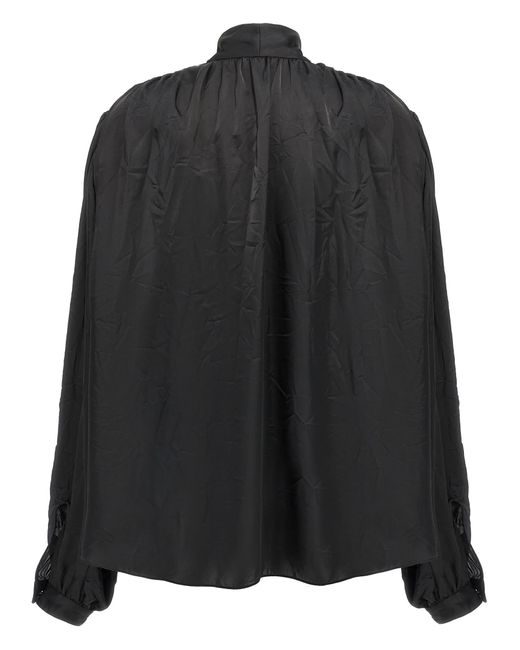 Balenciaga Black 'Double Sleeve' Shirt