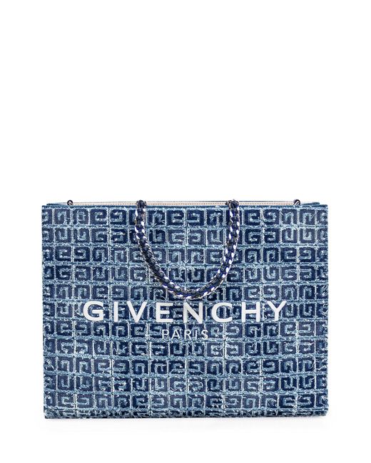Givenchy Blue G-Tote Medium Bag