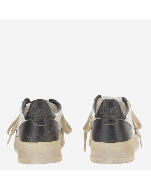Autry Multicolor Leather Sneakers Trainers for men