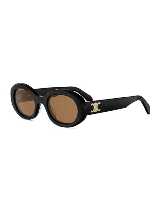 Céline Brown Triomphe Acetato Sunglasses